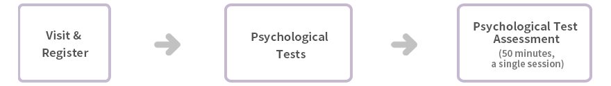 Visit&Register, Pshchological tests, Psychological test assessment(50 minutes, a single session)